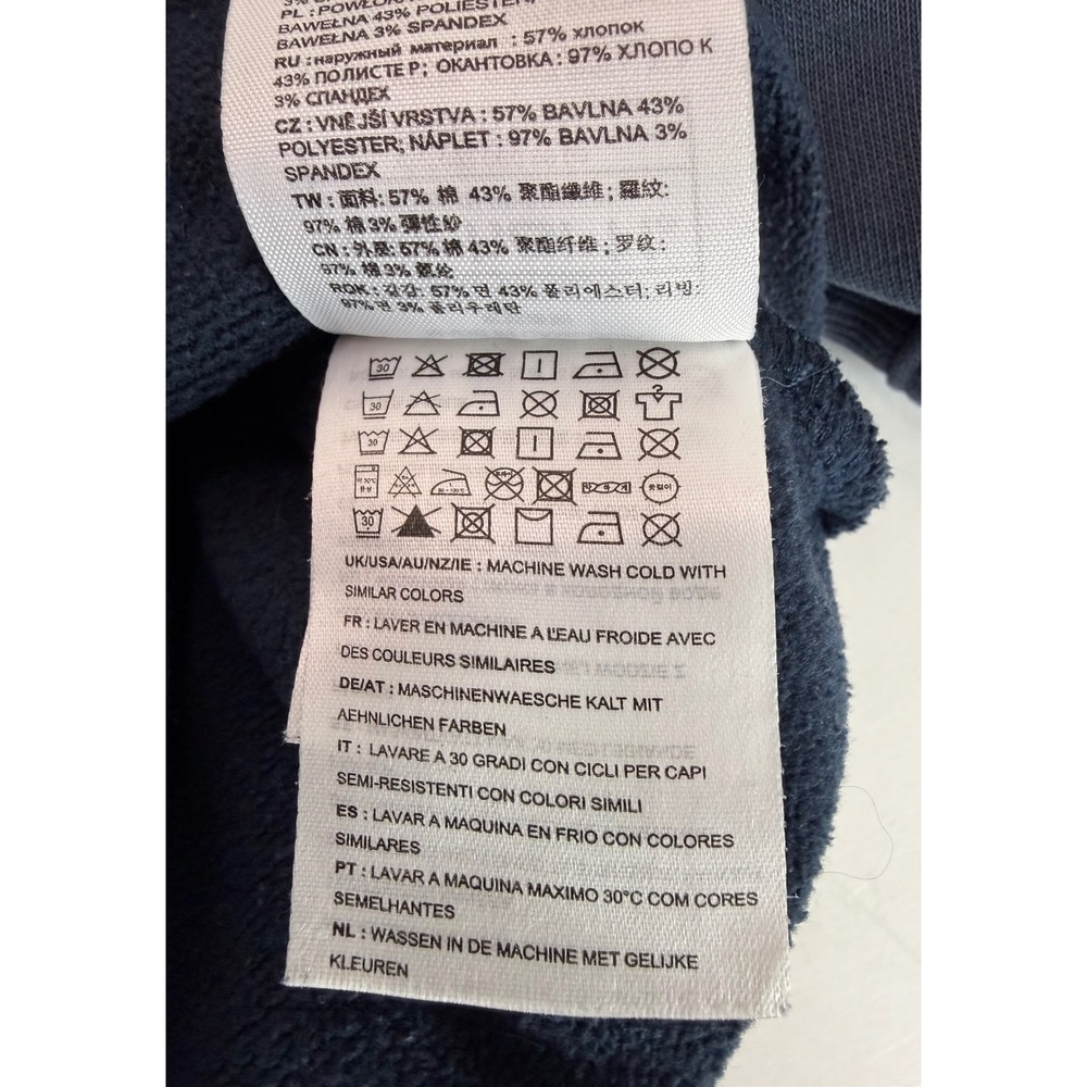 Carhartt WIP Duck Blue Crewneck Sweatshirt w/Black Embroidered‎ Script  XL - Picture 10 of 10